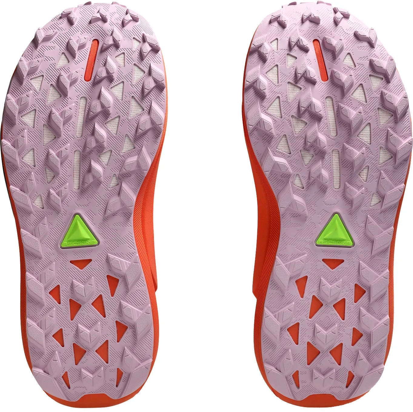 Asics Gel Trabuco 13 Womens Trail Running Shoes - Orange Unisex Enhanced Grip Pattern