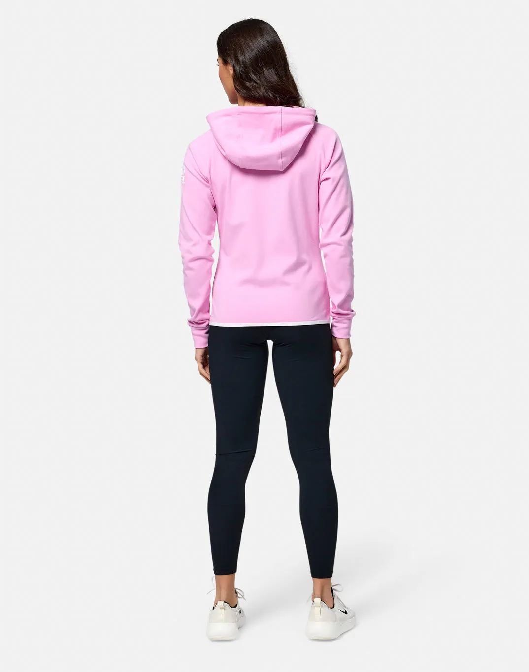 Chill Zip Hoodie in Cotton Candy Urban Sporty Patchwork