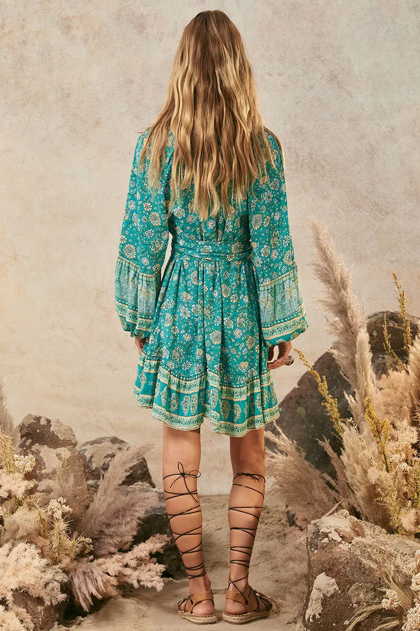 Elysian Tunic Dress Bohemian-Style Confident Touch