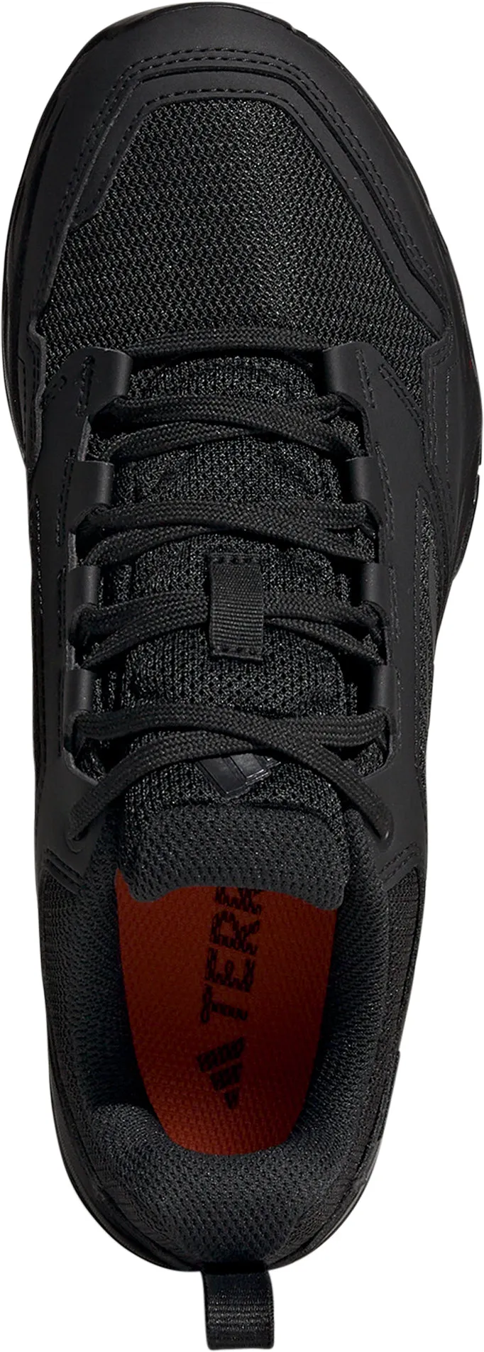 Self Adjusting Lacing Compression Web Exoskeleton adidas Terrex Tracerocker 2 GORE-TEX Womens Trail Running Shoes - Black