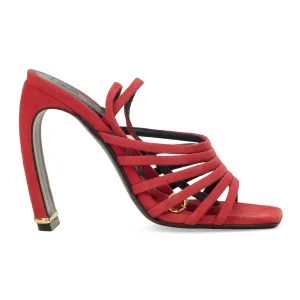 RED J 105MM SANDALS HEELS Holiday Sandals