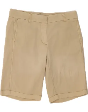 J. CREW Womens Chino Shorts US 4 Small W30  Beige Cotton Neutral Tones All Purpose Weave Design