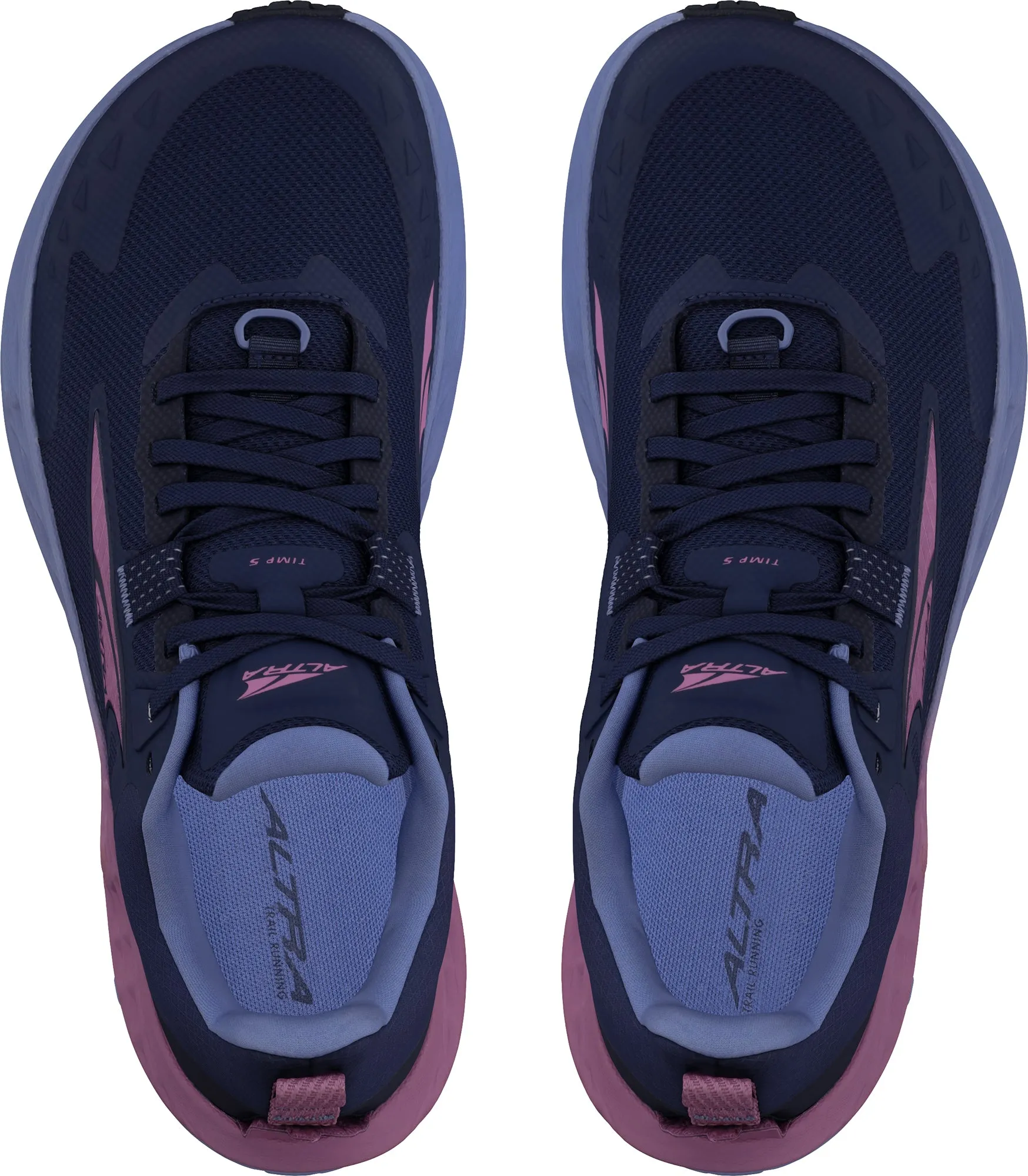 Altra Timp 5 Womens Trail Running Shoes - Blue Fall - appropriate casual equipment