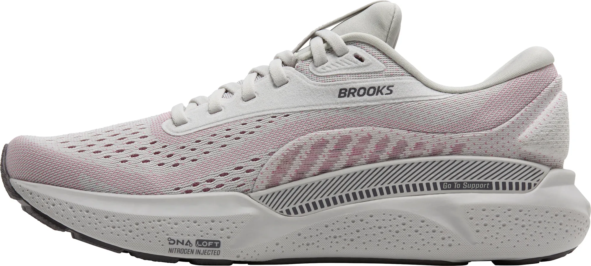 City running replaceable Brooks Adrenaline GTS 24 Womens Running Shoes - Beige