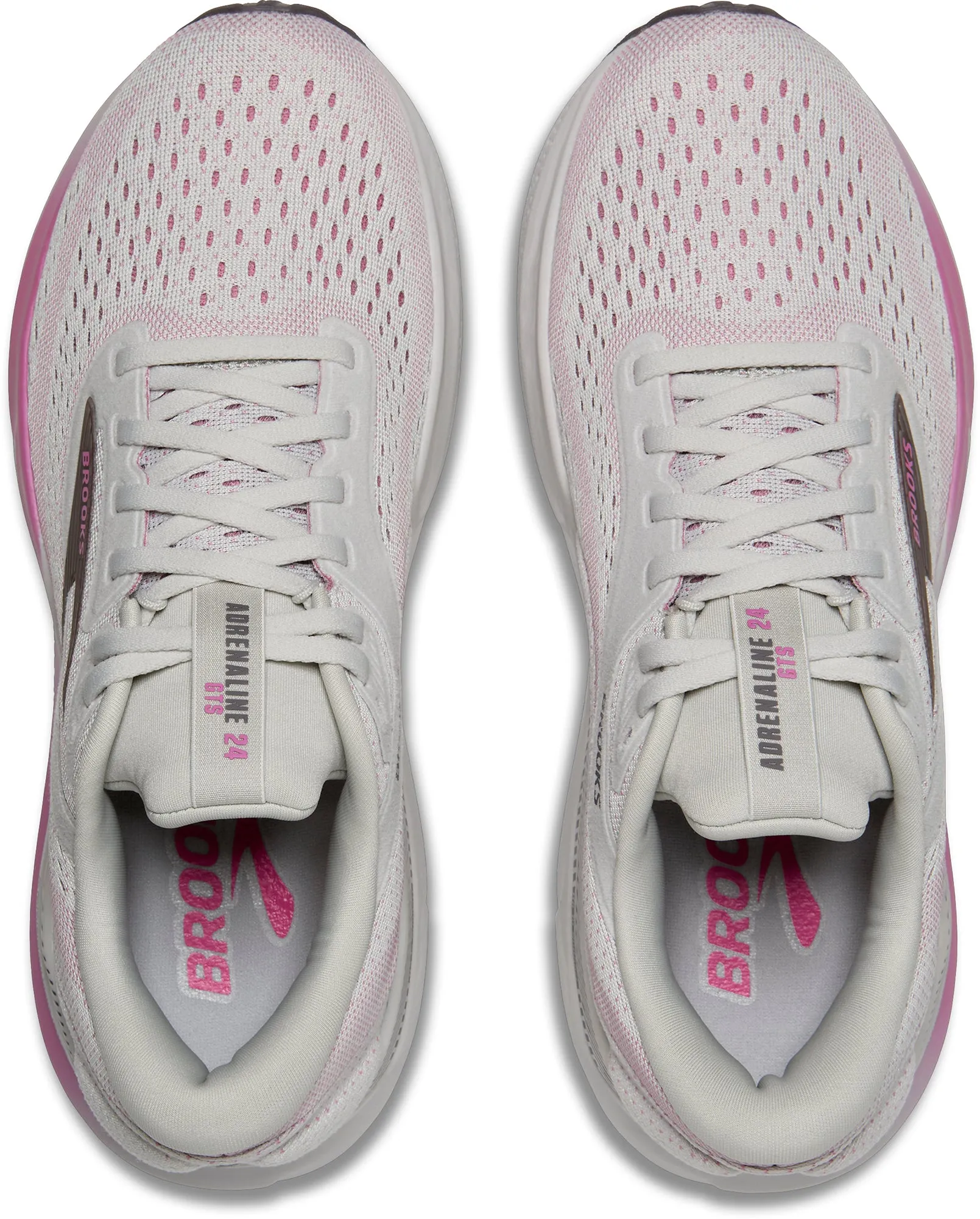 High Top Design Brooks Adrenaline GTS 24 Womens Running Shoes - Beige