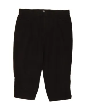 Business Meeting DOCKERS Womens Casual Shorts US 14 XL W34 Black Cotton