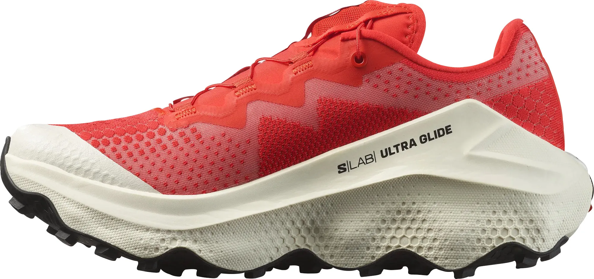 Salomon S/Lab Ultra Glide Trail Running Shoes - Red Comfort Insole