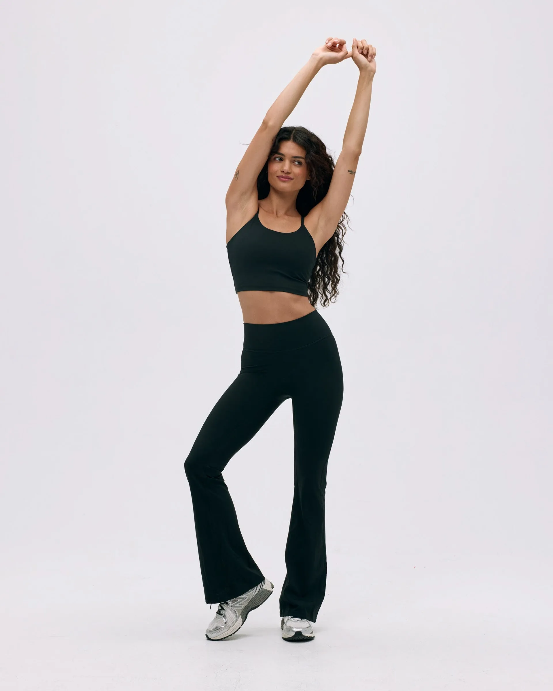 Flared Yoga Pant - Black Stylish Layers