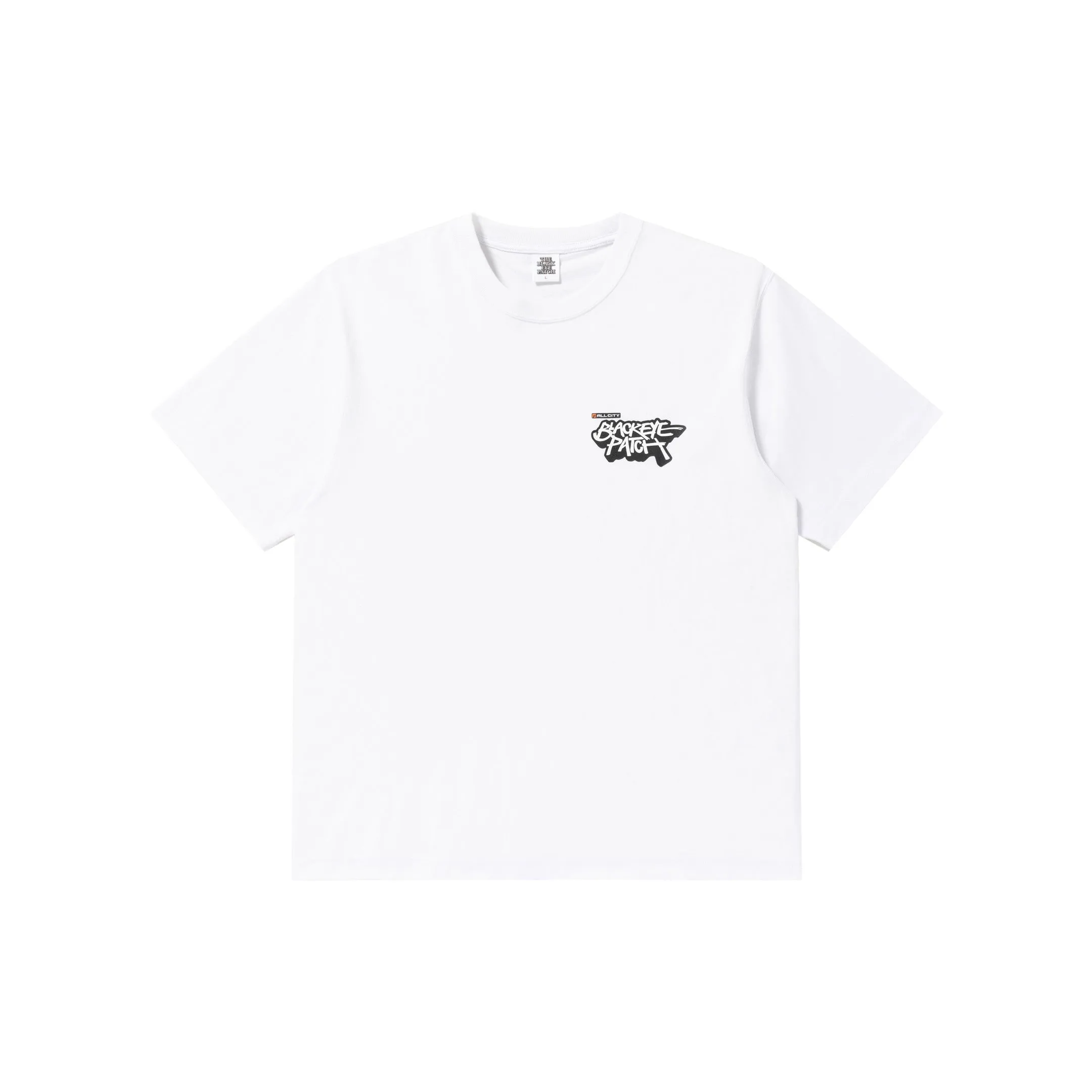 High-Quality Fabric ALL CITY TOUR TEE WHITE