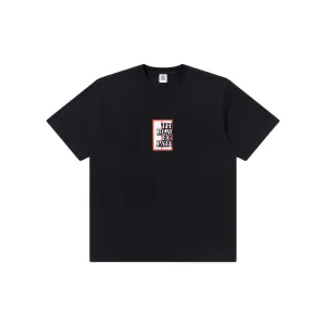 ADDRESS LABEL TEE BLACK Light Fit Wear