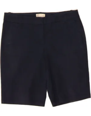 J. CREW Womens Chino Shorts US 8 Medium W32  Navy Blue Cotton Picnic Outfit