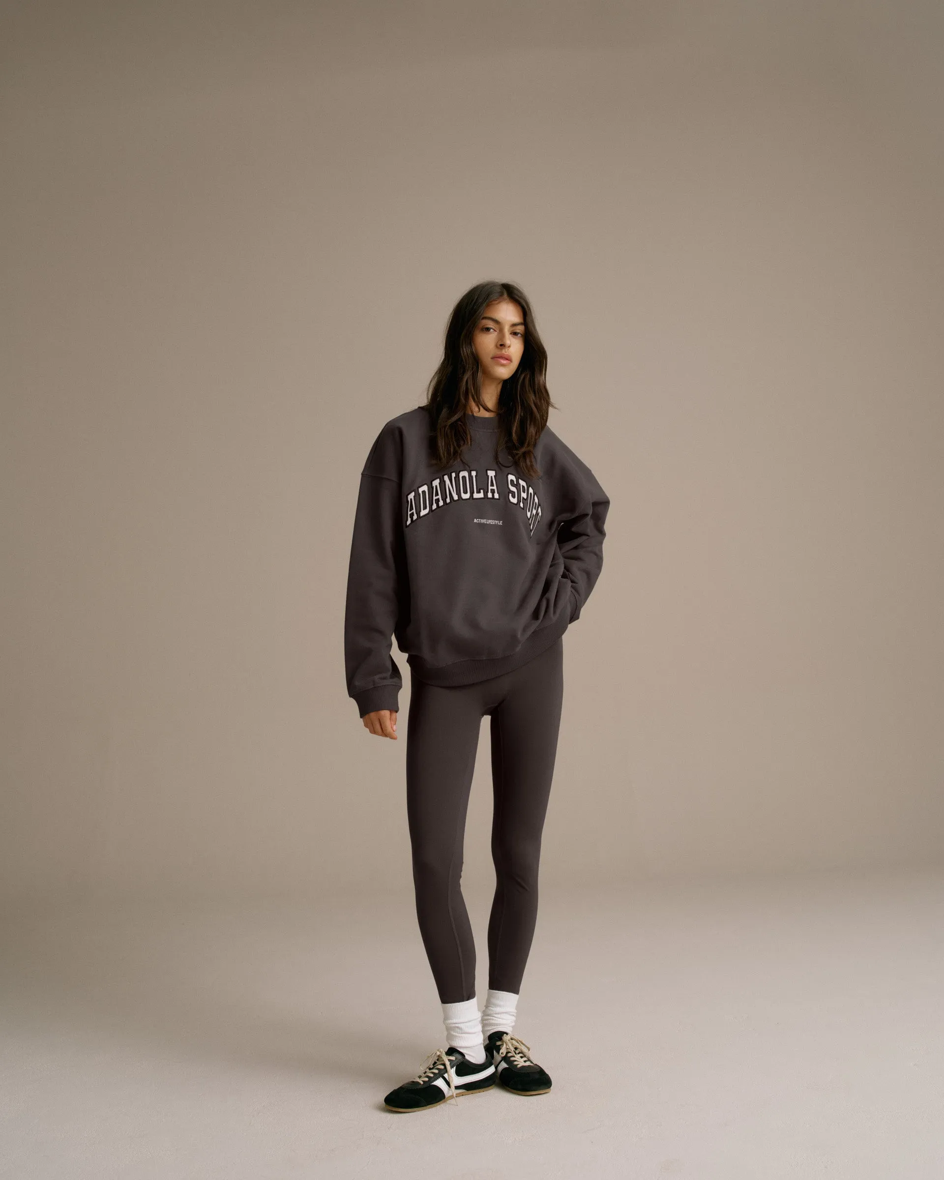 AS Oversized Sweatshirt - Coffee Bean product mass produced efficiency Relaxed Layer
