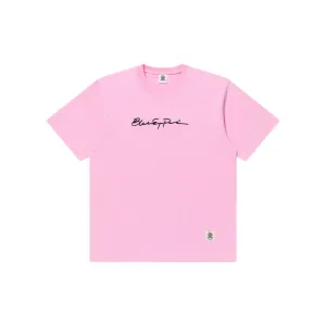 AUTOGRAPH LOGO TEE PINK Comfortable apparel Breathable Performance