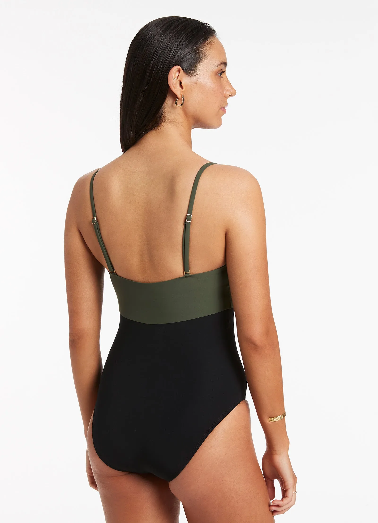 Fade Resistant Dyes Versa Tank One Piece - Olive