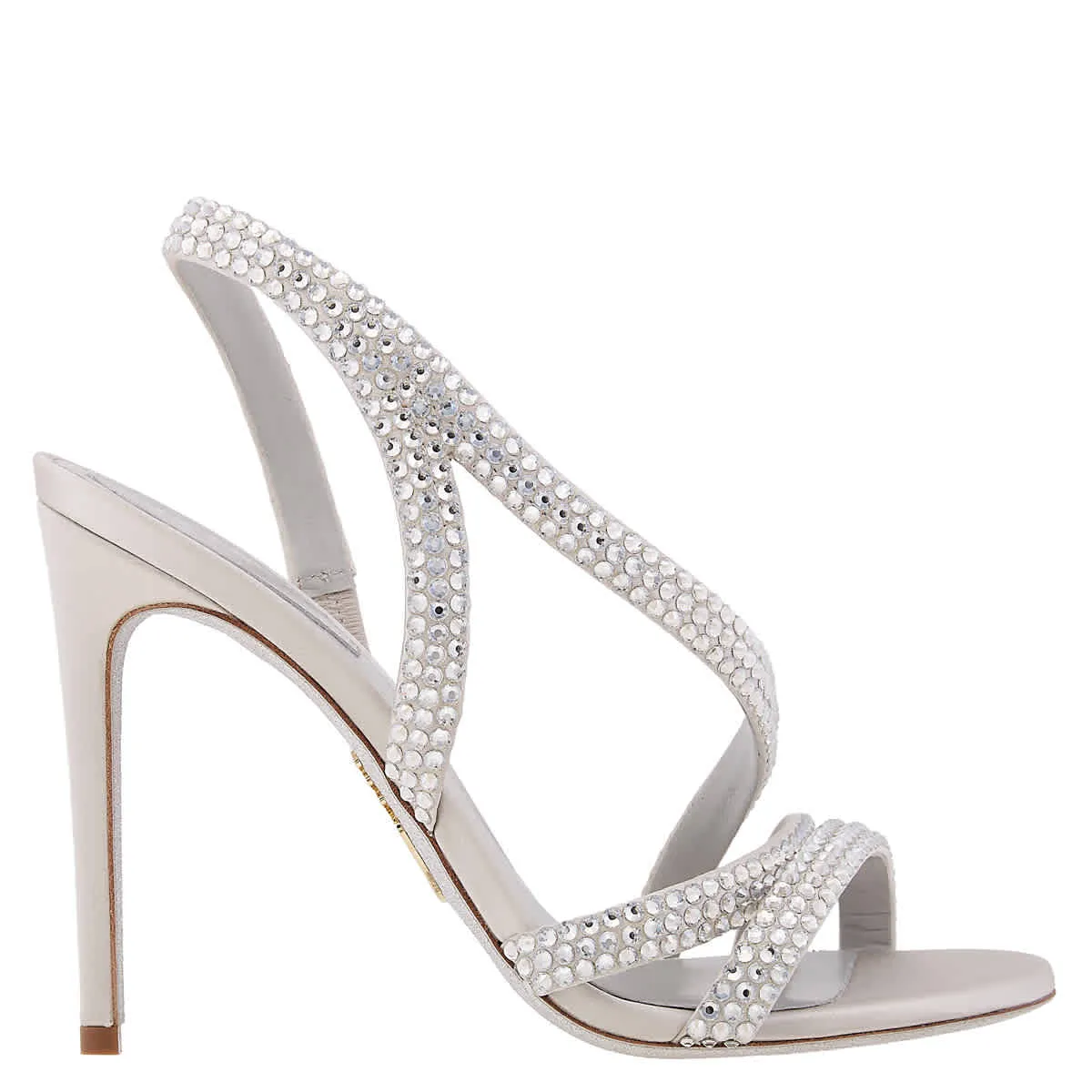 Trendy Sandals Rene Caovilla Lisa Silver Sandals
