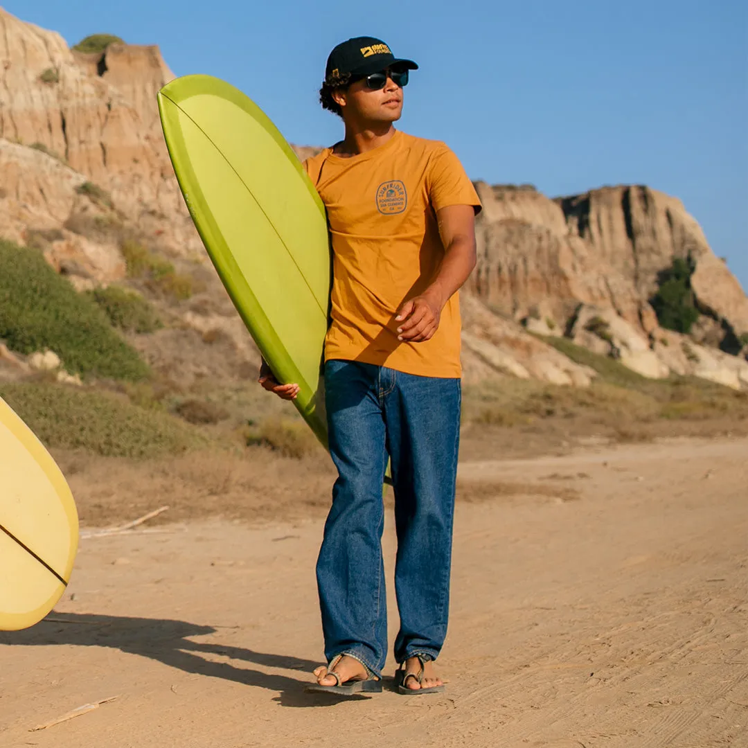 Fun and Comfortable FlexibleCollarOptions Retro Badge Tee