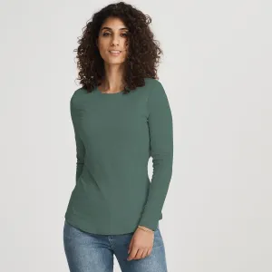 Hemp LS Crew Tee Effortless Wearable Relaxed Wear Fit