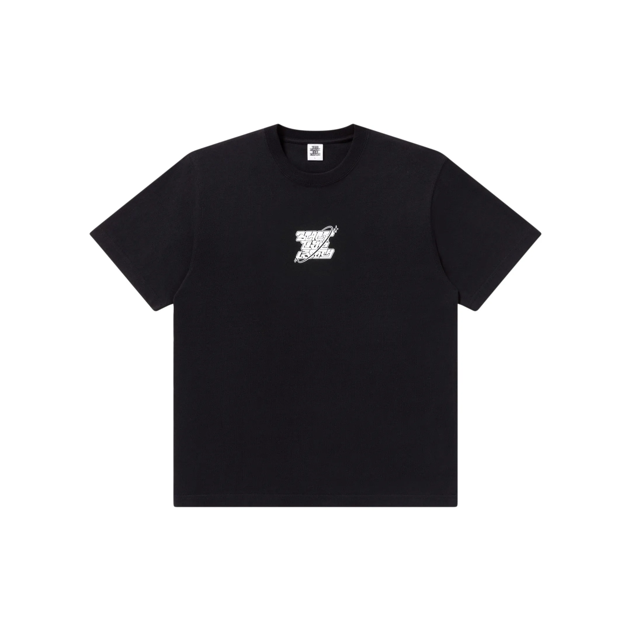 Cozy Fit Wear OdorResistantTechnology STRUCTURED CYBER LOGO TEE BLACK