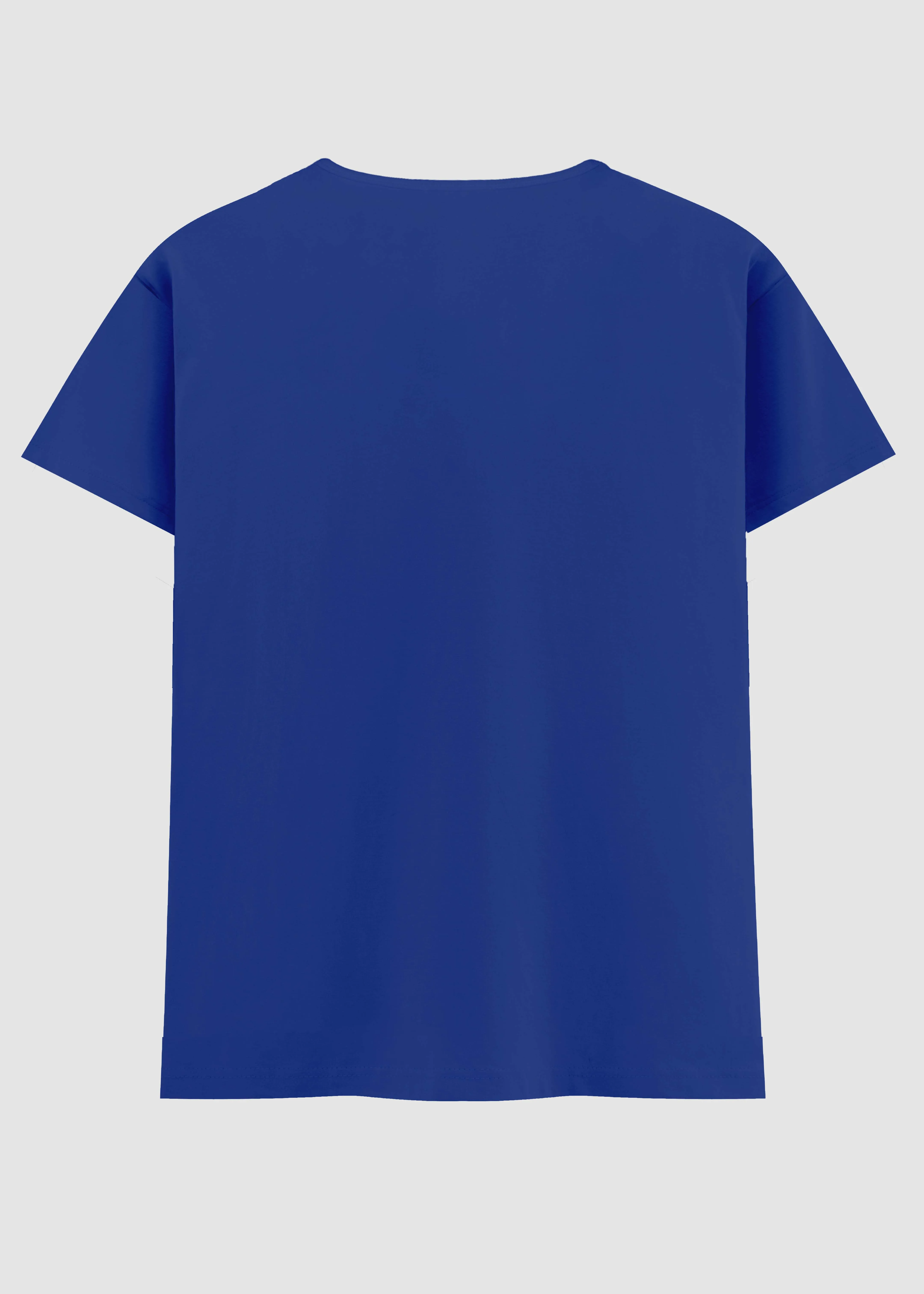 Soft and Lightweight Royal Blue Women's Classic T-Shirt | FC21
