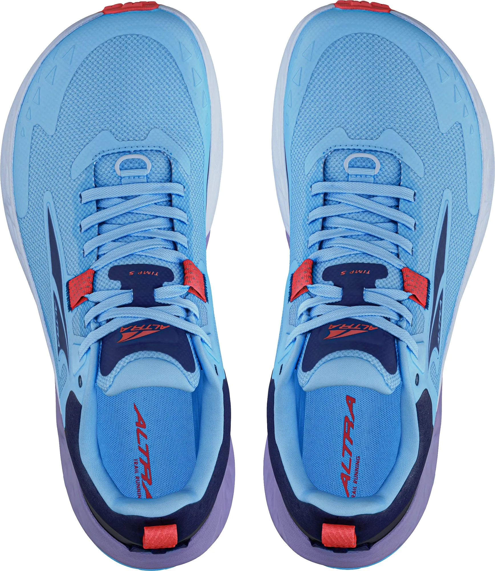 Quick Drying Lining team sports shoes Altra Timp 5 Womens Trail Running Shoes - Blue