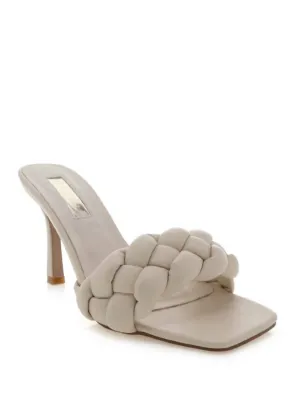 Salida Heel In Bone Laced Sophisticated Pumps