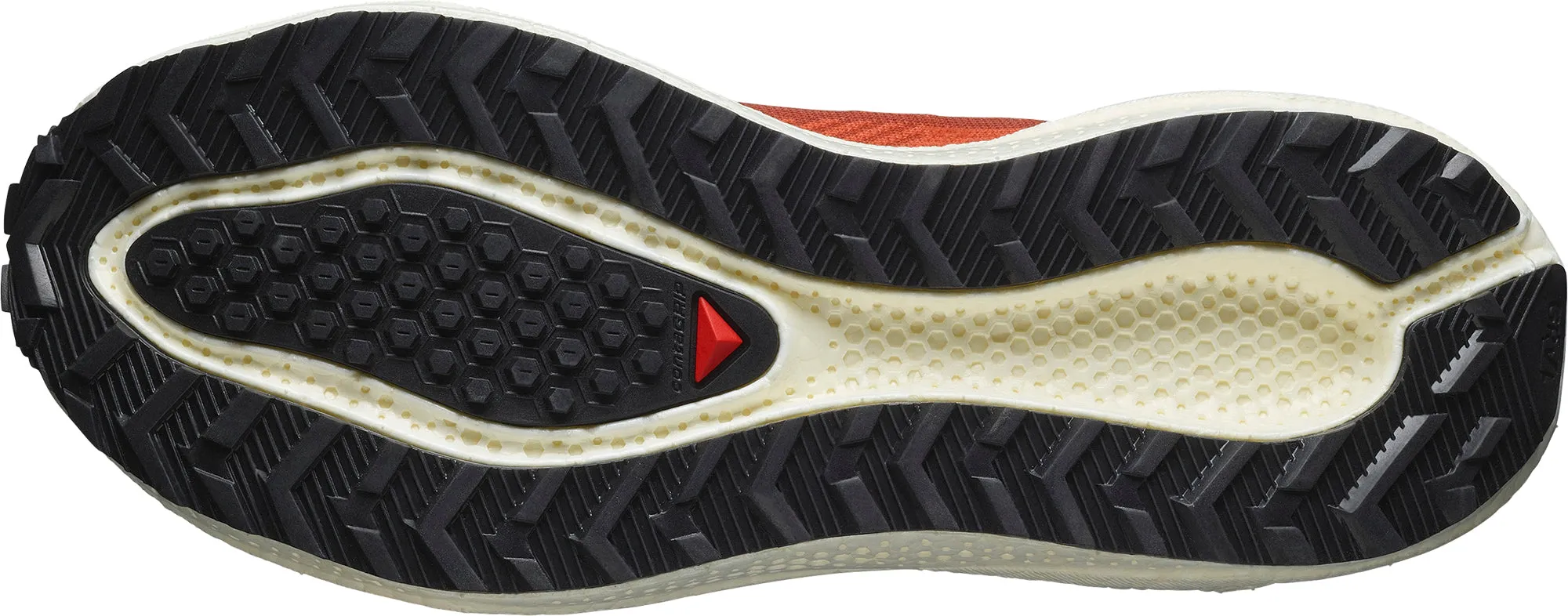 running in a charity run shoes running in circular tracks shoes Salomon Aero Blaze 3 GRVL Womens Trail Running Shoes - Orange