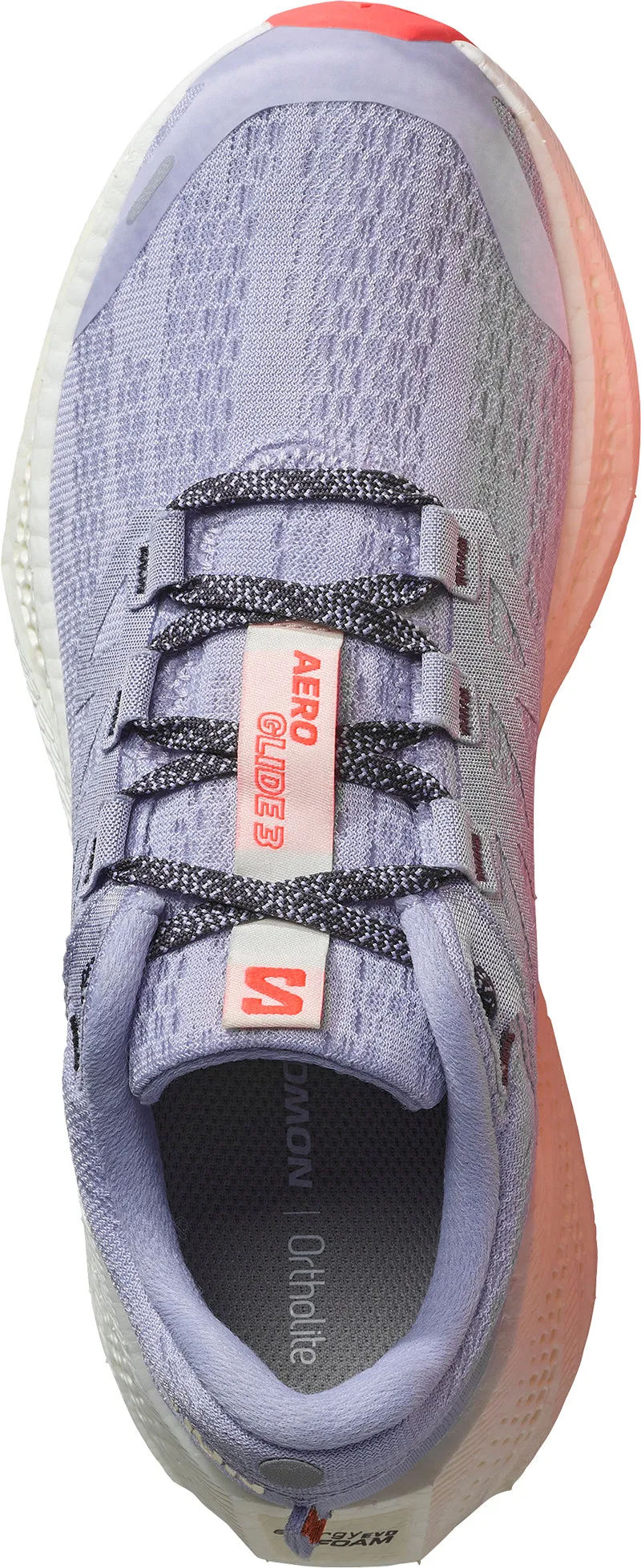 Salomon Aero Glide 3 Womens Running Shoes - Purple running in a composite bridge area shoes hiking - like running shoes