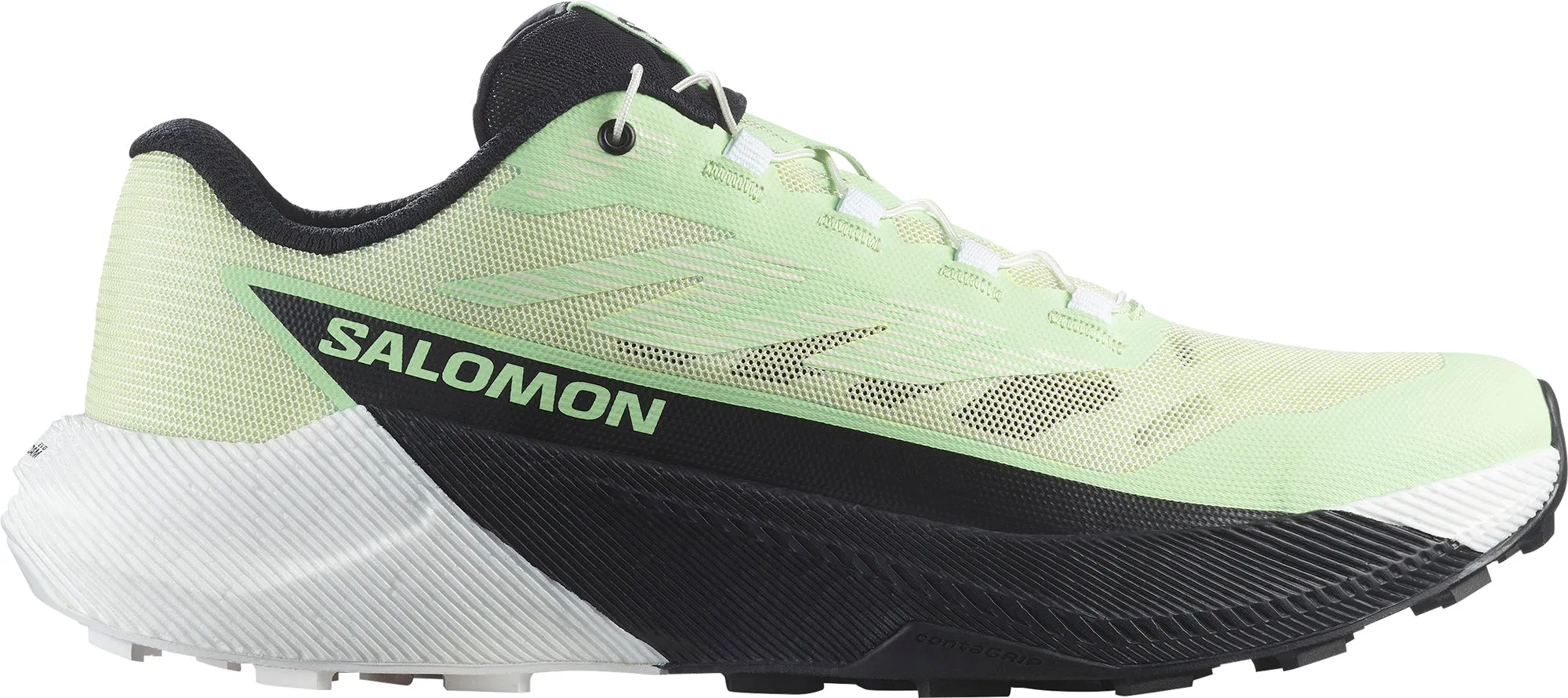 running shoes for casual female joggers Salomon Pulsar Womens Trail Running Shoes - Green