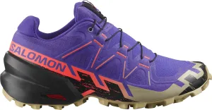 Salomon Speedcross 6 Womens Trail Running Shoes - Purple Dynamic Harness