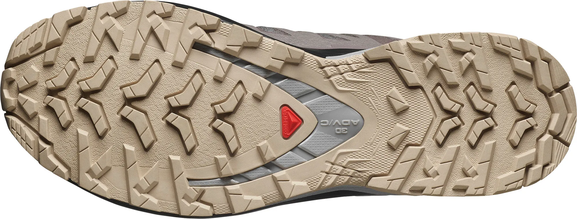 anti - roll shoes Durable Bonding Salomon XA Pro 3D V9 GORE-TEX Womens Trail Running Shoes - Grey