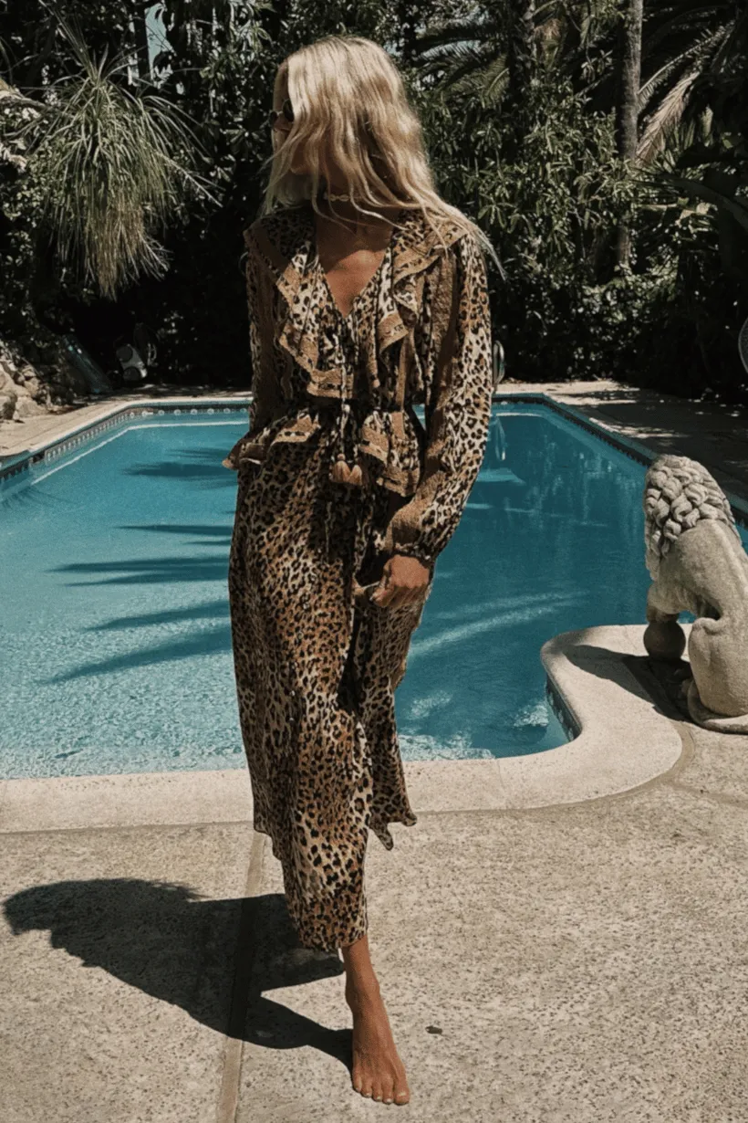 Samantha Lace Gown Timeless Wearable Cozy and Comfortable