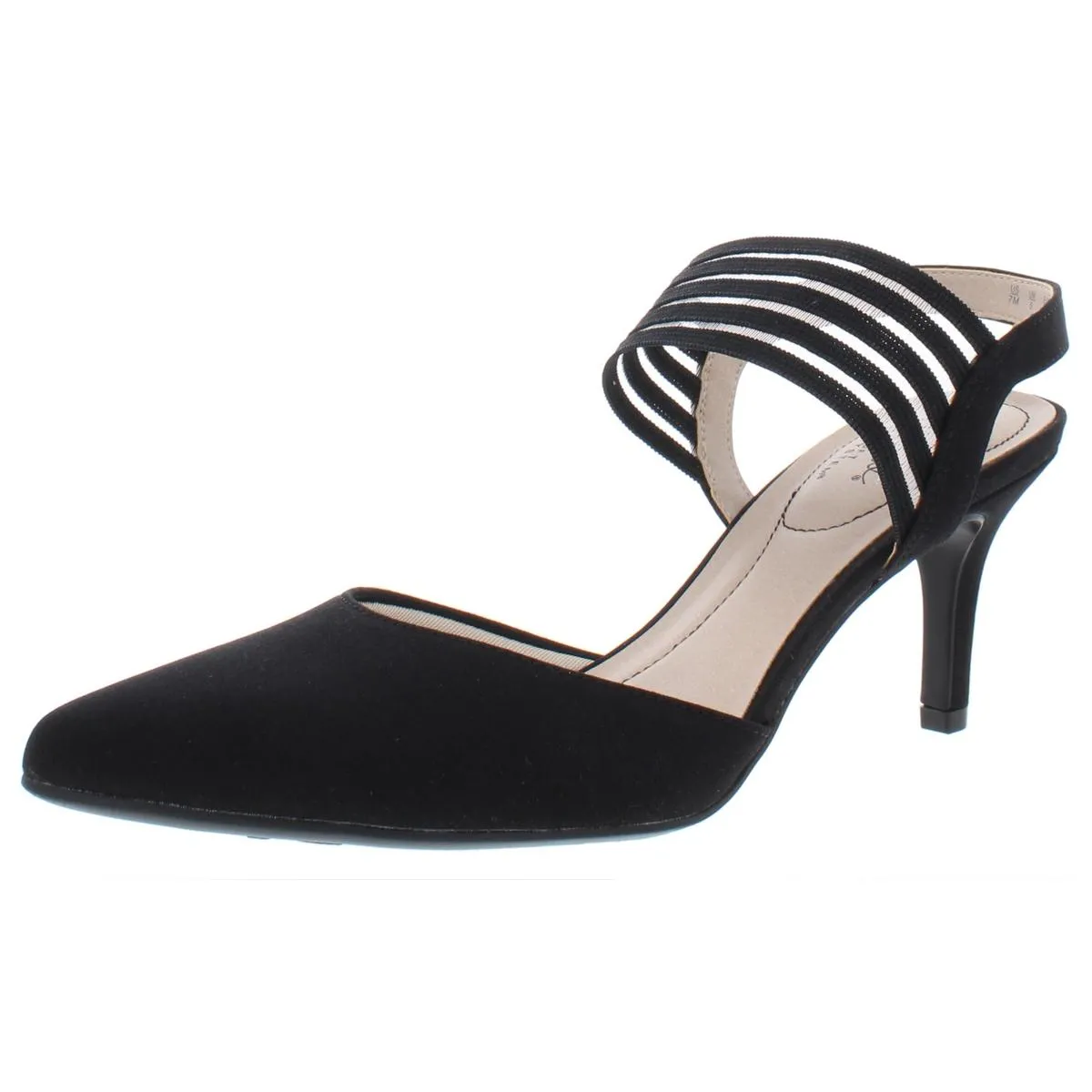 All terrain Classic Wedding Heels Sanya Womens Cushioned Footbed Slingback Dress Heels