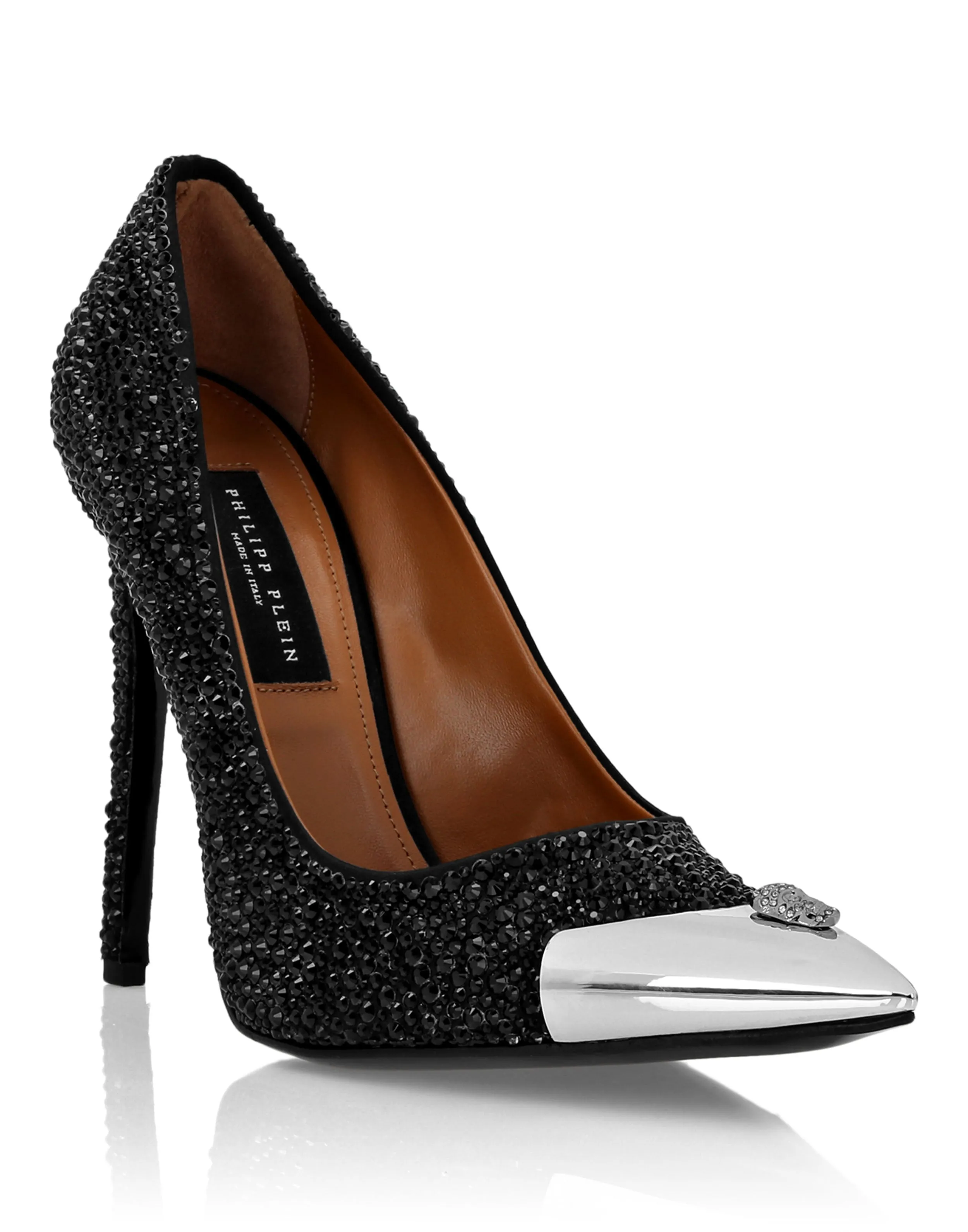 Comfort Mood Satin Hi-Heels Mix Strass