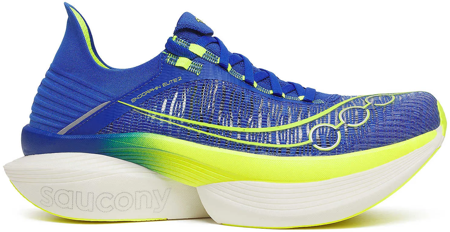 Energy Cell Technology Saucony Endorphin Elite 2 Running Shoes - Blue