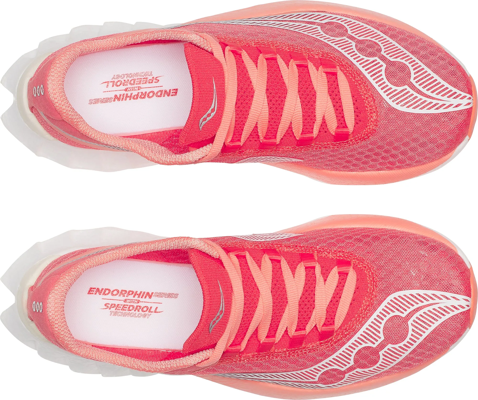 reflective gear arch - support Saucony Endorphin Pro 4 Womens Running Shoes - Pink