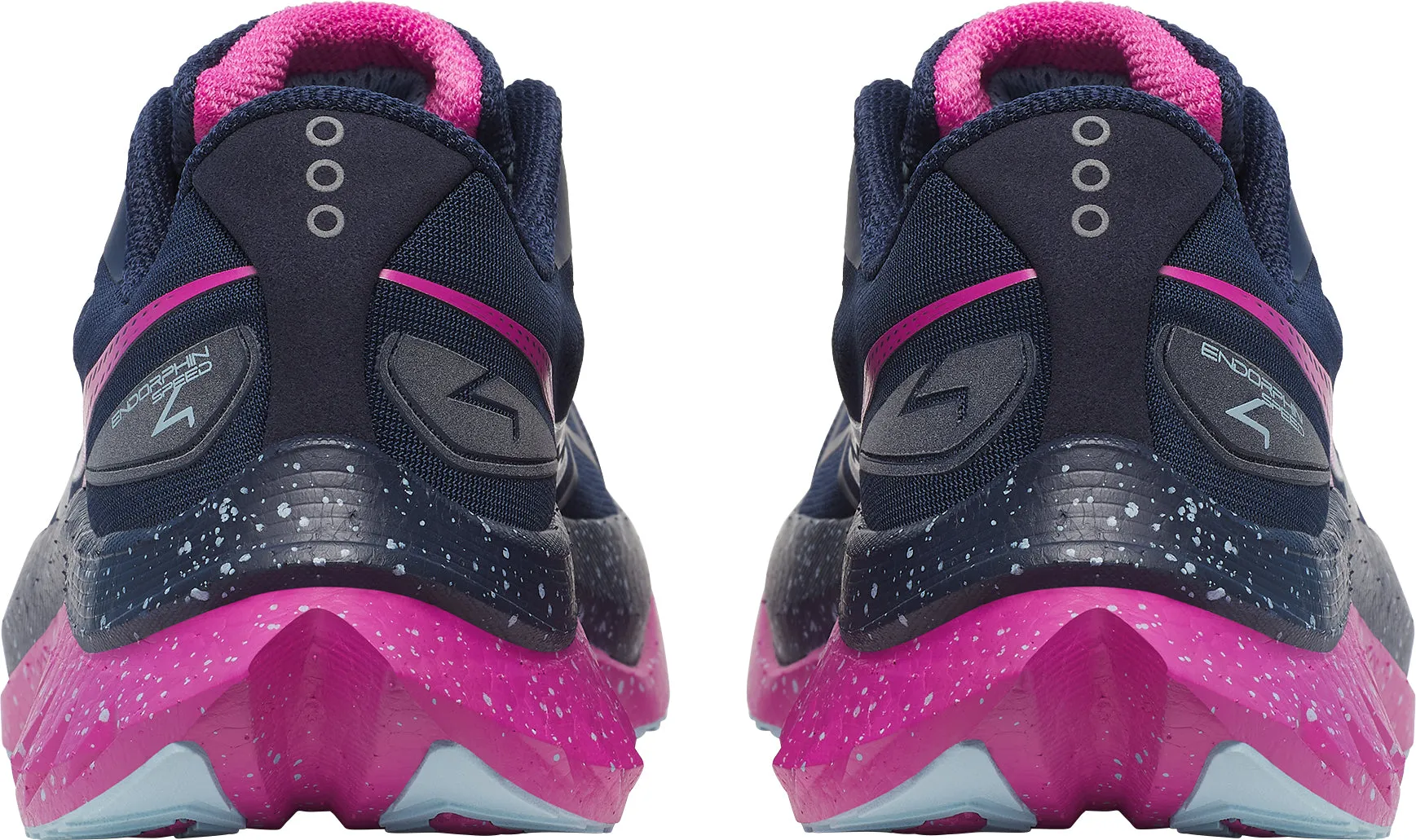 foam - filled shoes Water Resistant Fabric Saucony Endorphin Speed 4 Womens Running Shoes - Blue