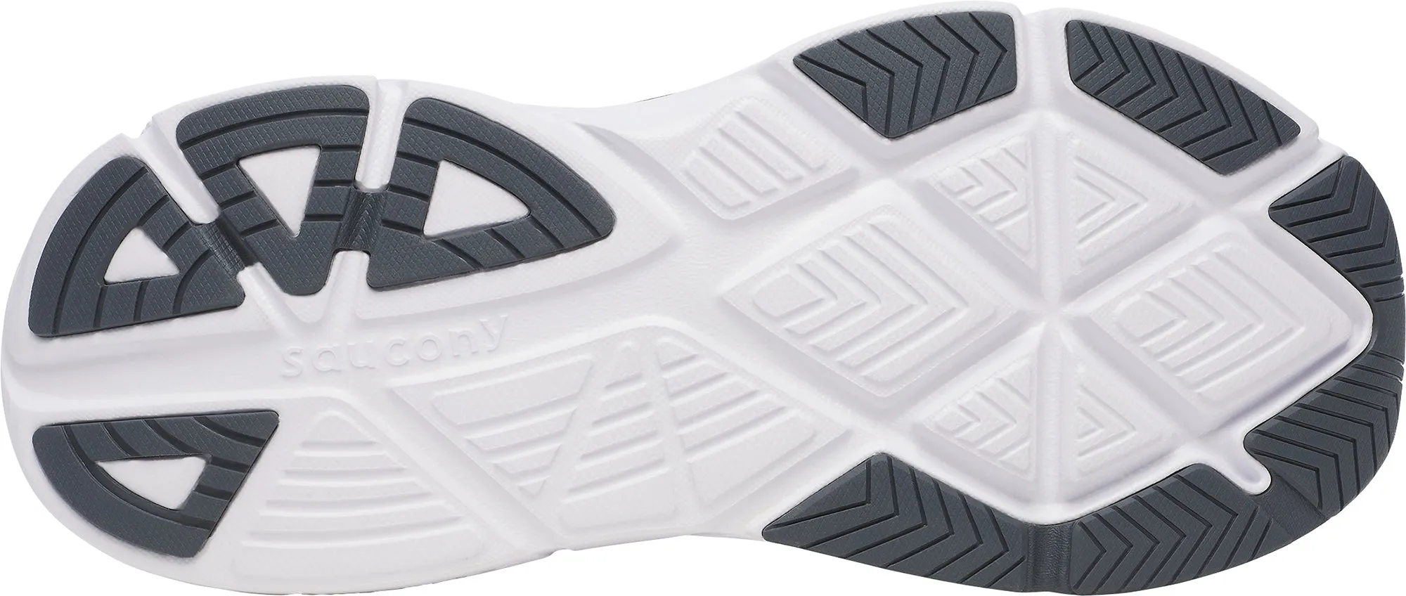 Anti Slip Interior campus - runner Saucony Guide 18 WIDE FIT Womens Running Shoes - Black