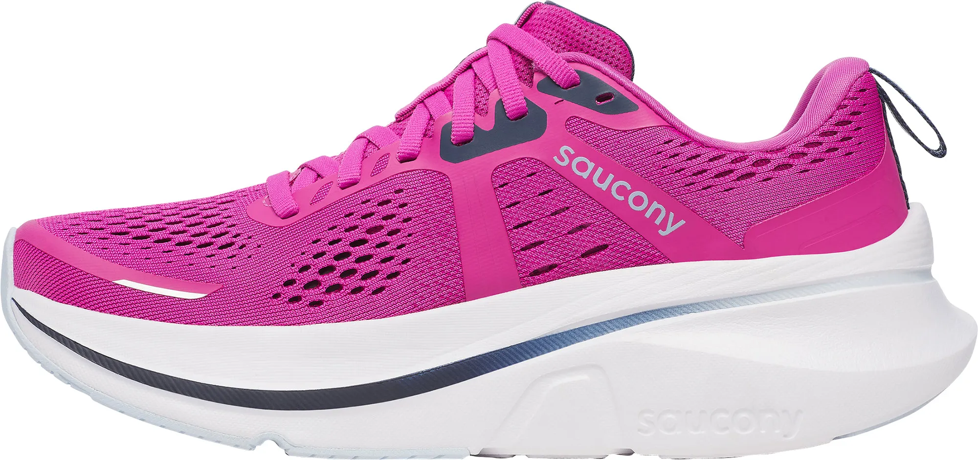 for kids label Saucony Guide 18 Womens Running Shoes - Pink