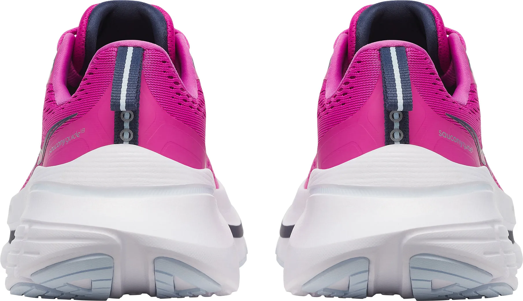 running in a dance studio shoes Saucony Guide 18 Womens Running Shoes - Pink