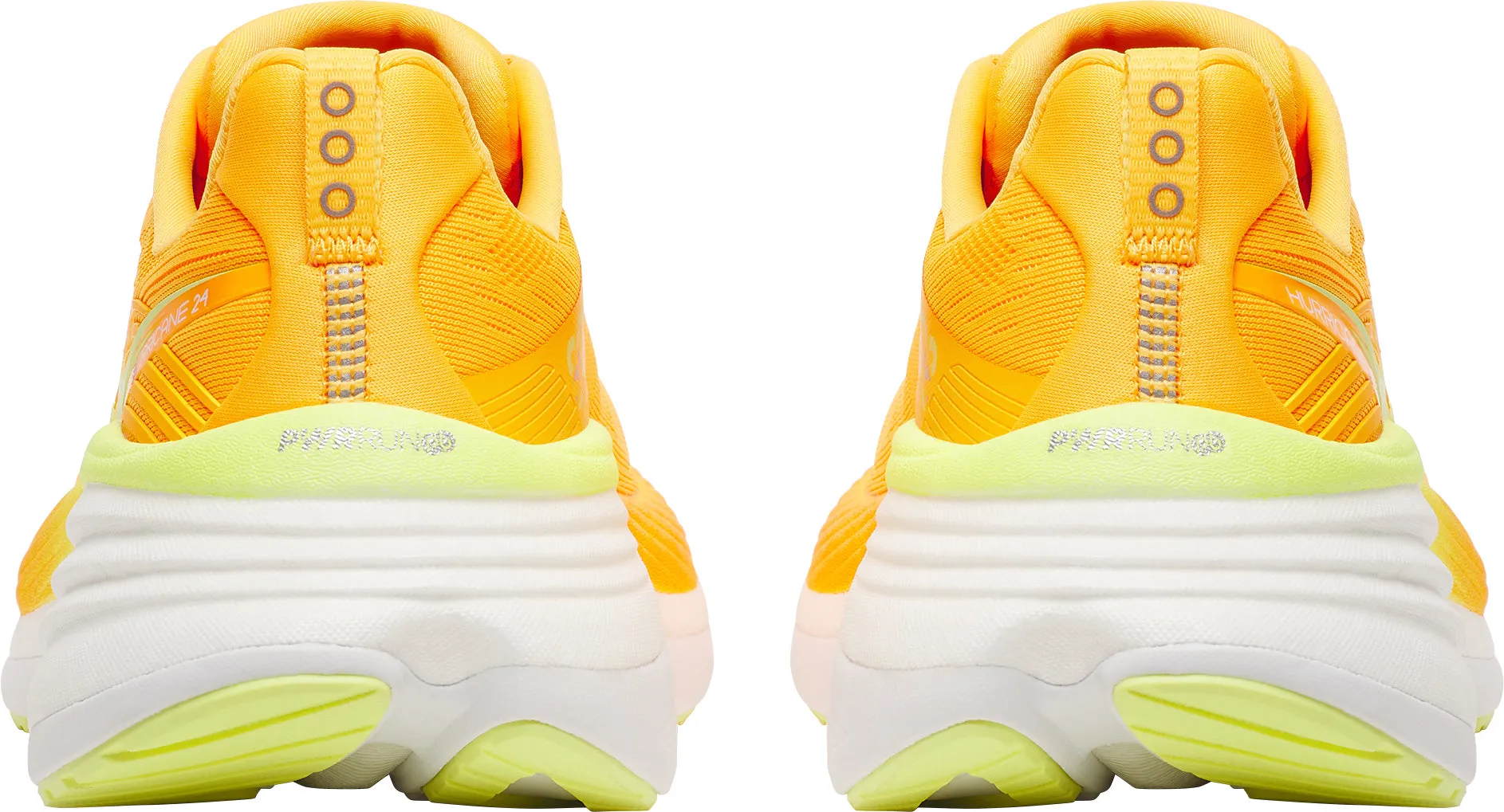 Seamless Knit Fabrication lightweight - upper - feature shoes Saucony Hurricane 24 Womens Running Shoes - Yellow