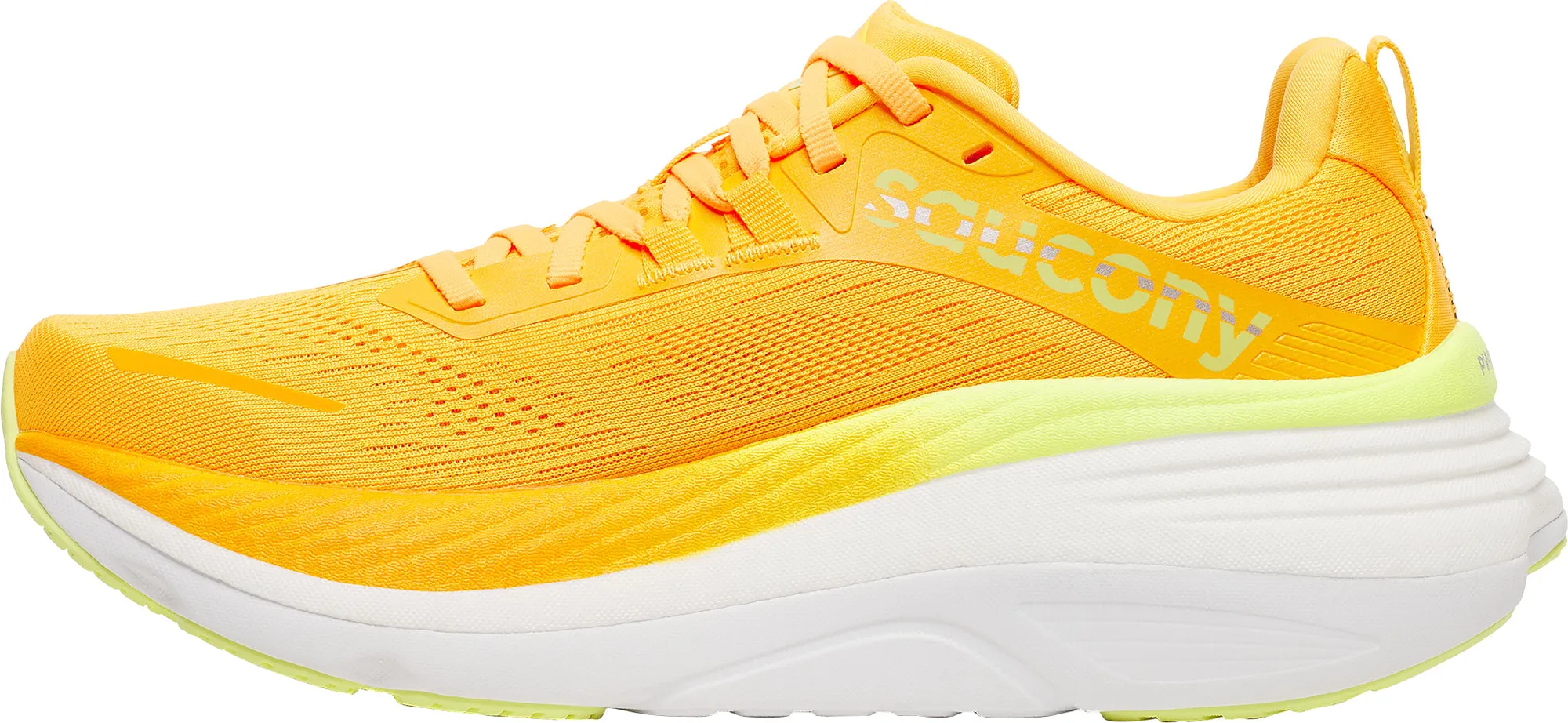 school shoes Saucony Hurricane 24 Womens Running Shoes - Yellow