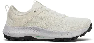 Saucony Peregrine RFG Womens Trail Running Shoes - White trail - hiking running shoes Non slip grip