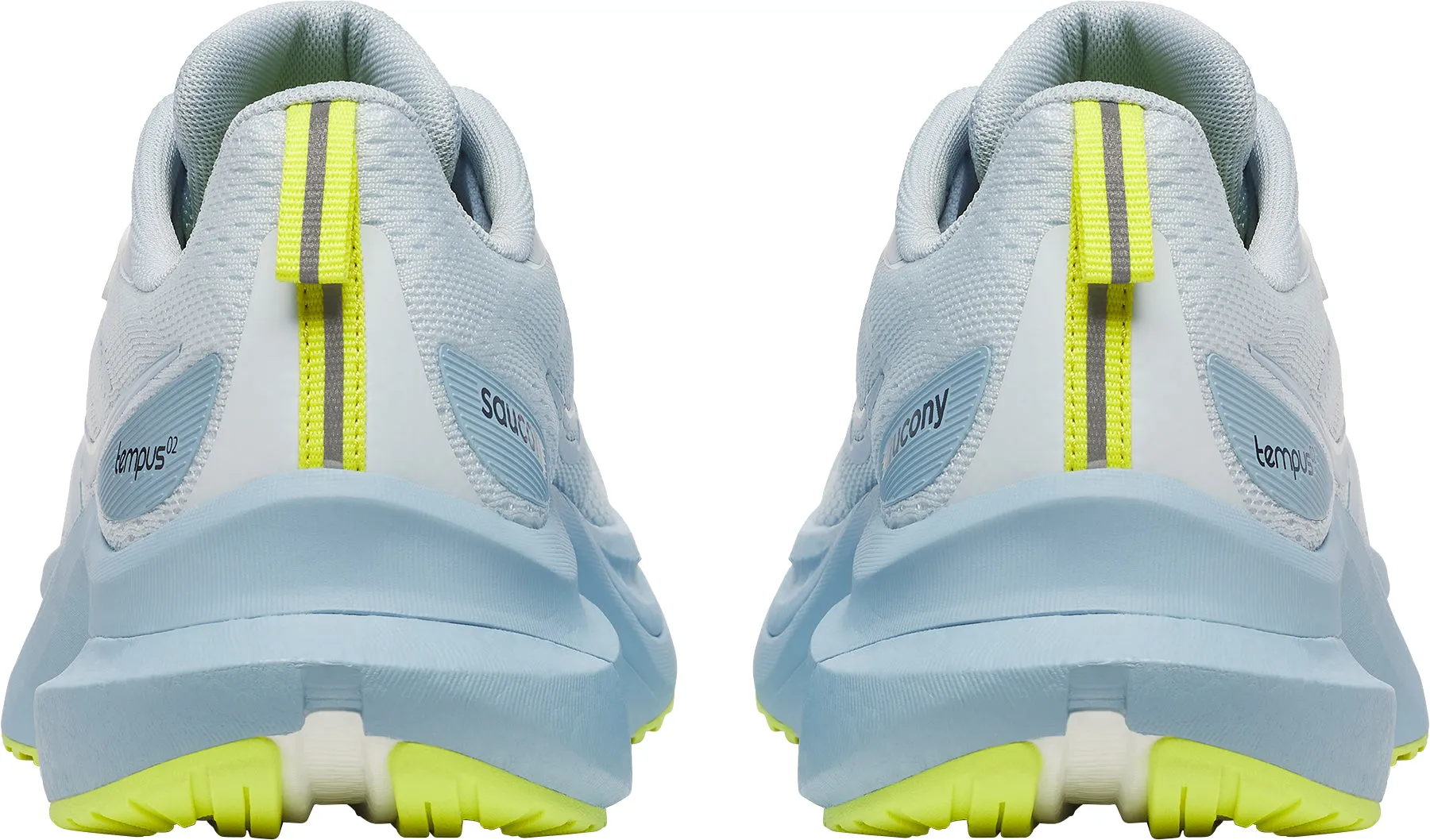 Saucony Tempus 2 Womens Running Shoes - Blue Aerobic Motion Control Odor Control Technology