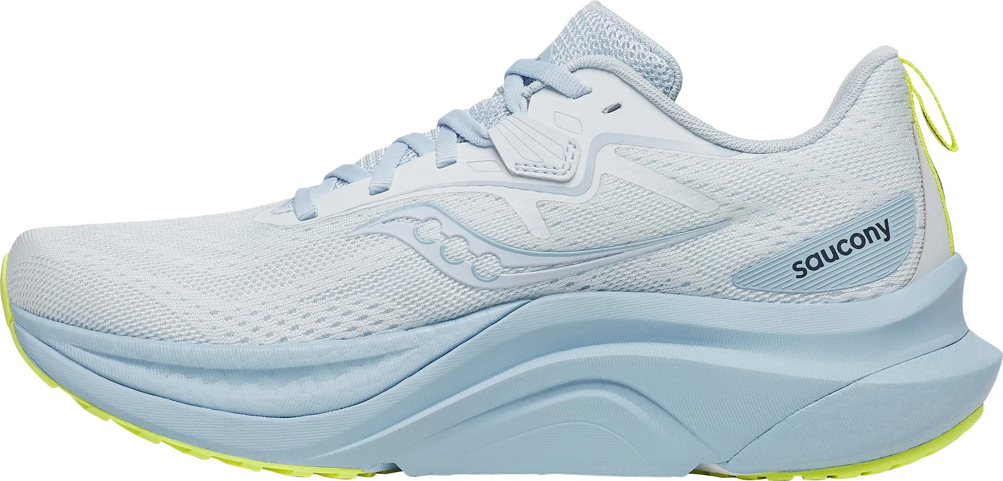 Breathable EVA Foam Saucony Tempus 2 Womens Running Shoes - Blue