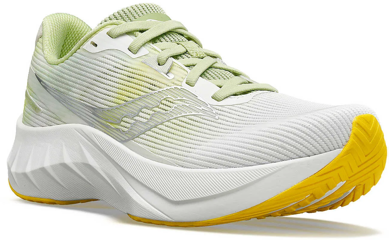 Saucony Tide 2 Womens Running Shoes - White Responsive Foam Technology
