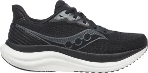 Temperature Regulating Insole Saucony Triumph 23 WIDE FIT Womens Running Shoes - Black