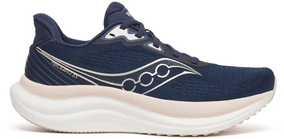 Saucony Triumph 23 Womens Running Shoes - Blue Unique