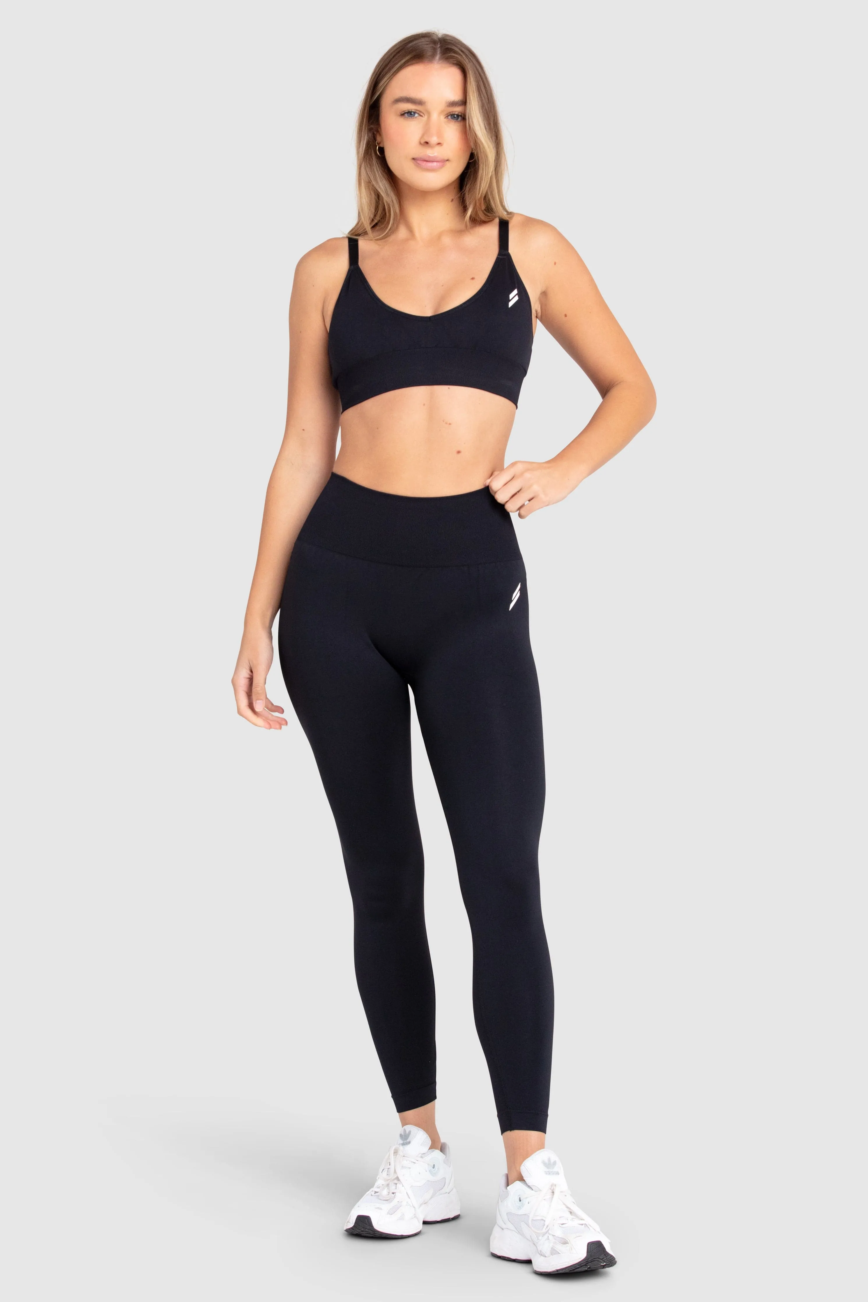 Scrunch 2 Seamless Leggings - Black Refined fit