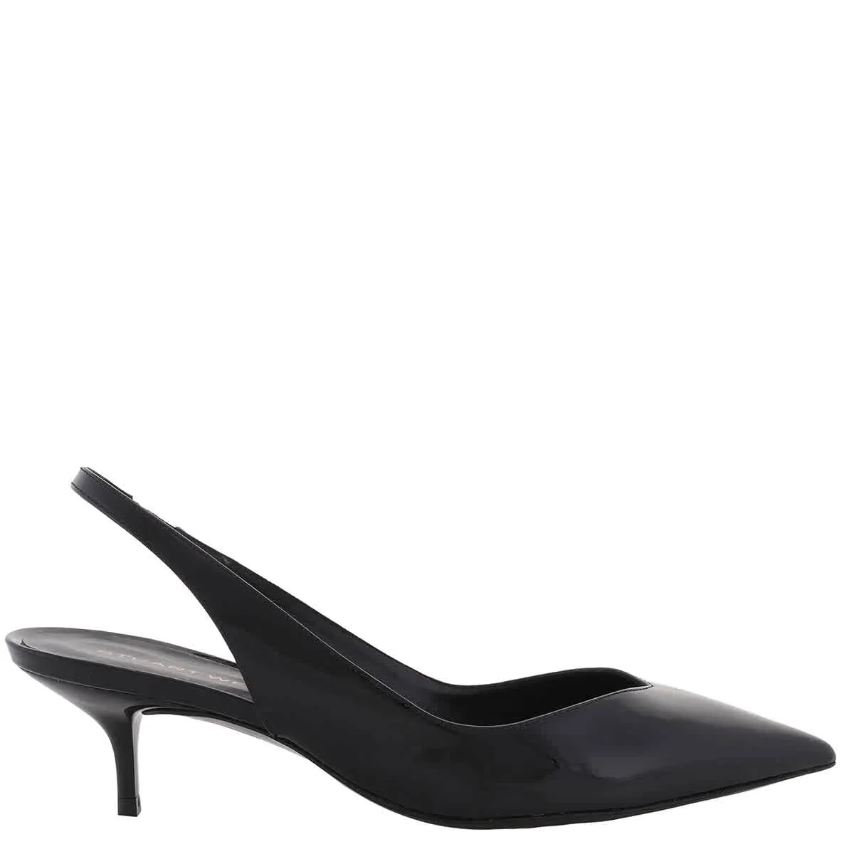 Stuart Weitzman Eva Patent Leather Slingback Pumps Wedding Footwear