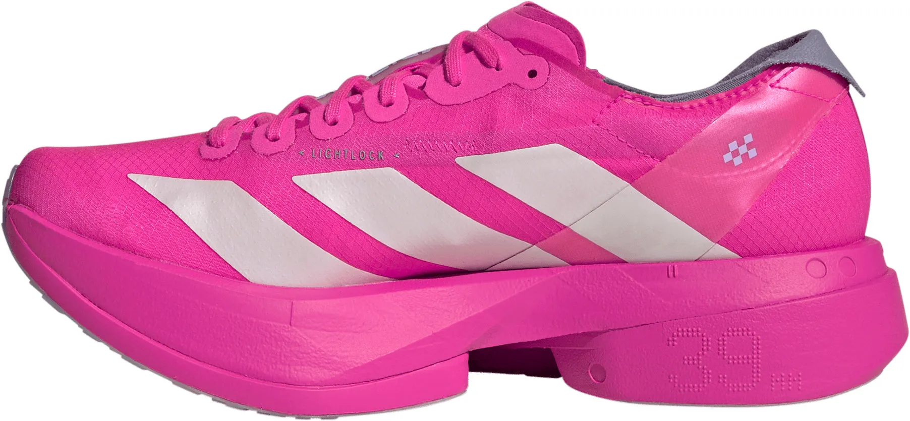 adidas Adizero Adios Pro 4 Womens Running Shoes - Pink mid - range running shoes speed - optimized shoes